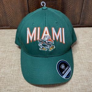 TOP OF THE WORLD NCAA MENS MIAMI HURRICANES HAT